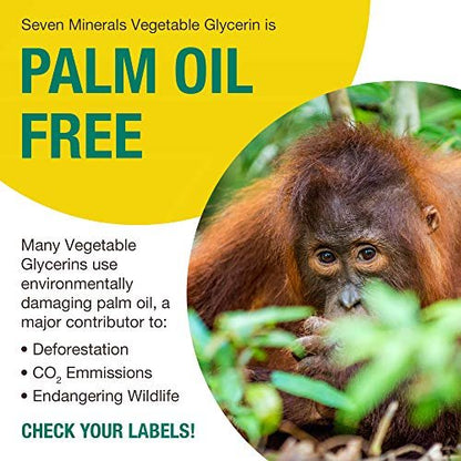 Organic Vegetable Glycerin - 32 fl oz - Made with Organic Coconut Oil, No Palm Oil - Therapeutical Grade for DIY Skincare, Hair & Nails Moisturizer Avelisse