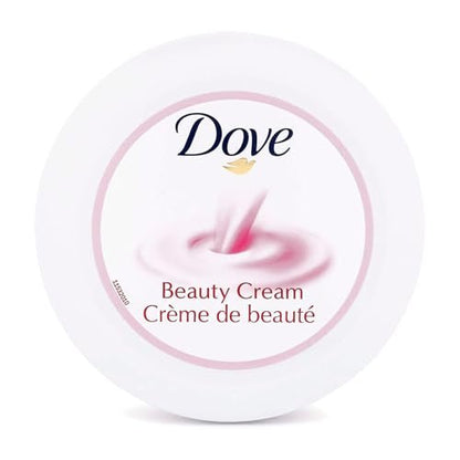 Dove Nourishing Body Care Face, Hand and Body Beauty Cream for Normal to Dry Skin - 24 Hour Moisturization, 5.07 FL OZ