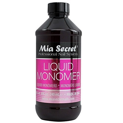 Mia Secret Advanced EMA Liquid Monomer - 8 oz Professional Acrylic Nail Liquid for Acrylic Powder - görsel 1
