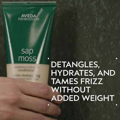 Aveda Sap Moss Weightless Hydration Conditioner – Hydrates, Detangles, Fights Frizz – Silicone Free – 6.7 fl oz Avelisse