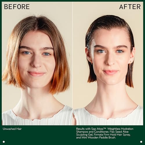 Aveda Sap Moss Weightless Hydration Conditioner – Hydrates, Detangles, Fights Frizz – Silicone Free – 6.7 fl oz Avelisse