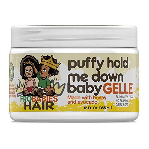 FroBabies Hair Hold Me Down Baby Gelle - 12 oz | Styling Gel for Kids Avelisse