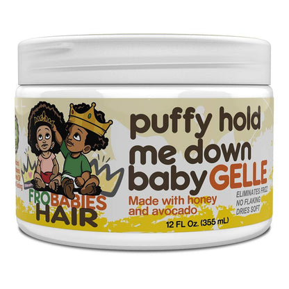 FroBabies Hair Hold Me Down Baby Gelle - 12 oz | Styling Gel for Kids Avelisse
