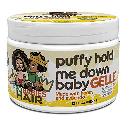 FroBabies Hair Hold Me Down Baby Gelle - 12 oz | Styling Gel for Kids Avelisse