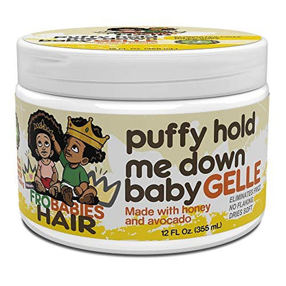 FroBabies Hair Hold Me Down Baby Gelle - 12 oz | Styling Gel for Kids Avelisse