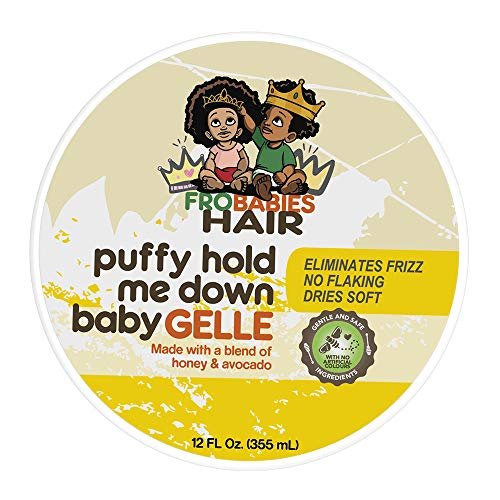 FroBabies Hair Hold Me Down Baby Gelle - 12 oz | Styling Gel for Kids Avelisse