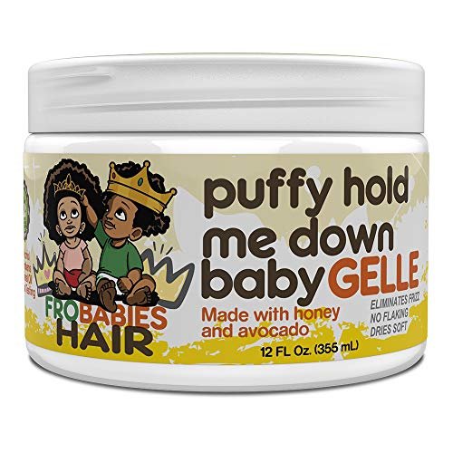 FroBabies Hair Hold Me Down Baby Gelle - 12 oz | Styling Gel for Kids Avelisse