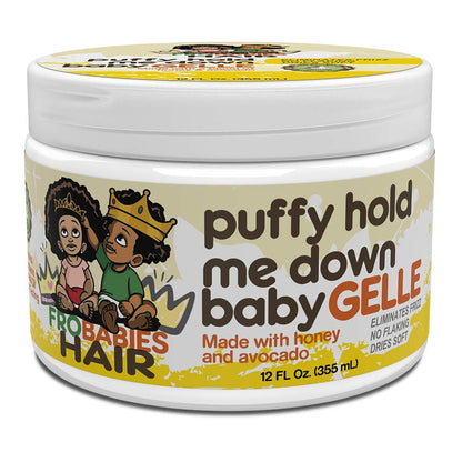 FroBabies Hair Hold Me Down Baby Gelle - 12 oz | Styling Gel for Kids Avelisse