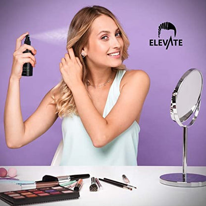 Elevate Hair Fiber Locking & Setting Hold Spray – Long Lasting, Weather Resistant for Men & Women, 3.38 oz Avelisse