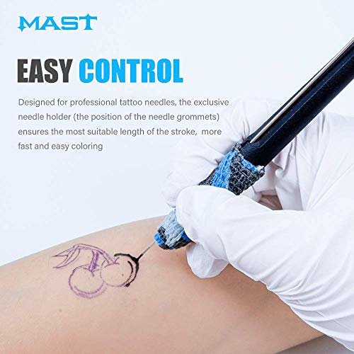 Dragonhawk Poke Stick Tattoo Kit - Complete DIY Hand Tattoo Supply Set for Beginners (Stick and Poke, Black) Avelisse