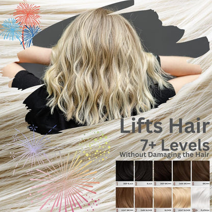 Blond Forte Perfect Blonde Hair Bleach Toner Lightener Kit – 800 ml 20 Volume Developer, Brush & Gloves – Made in Italy Avelisse