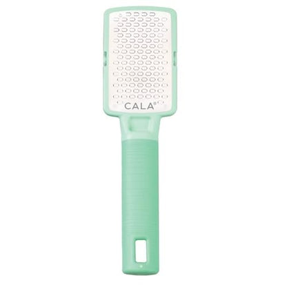 CALA Silky Glide Pro Callus Remover Foot File (Mint) – Stainless Steel Micro-File for Wet/Dry Use, Ultra-Soft Handle, Reusable