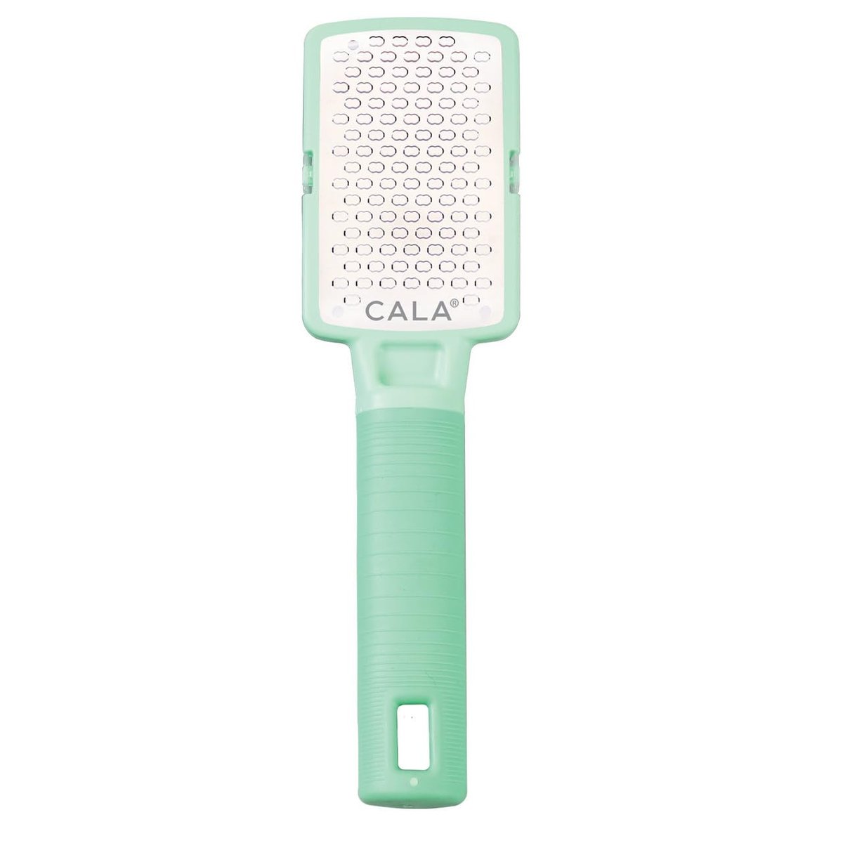 CALA Silky Glide Pro Callus Remover Foot File (Mint) – Stainless Steel Micro-File for Wet/Dry Use, Ultra-Soft Handle, Reusable - görsel 1