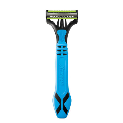 Schick Xtreme 3 Duo Comfort Disposable Razor for Men, 4 Count - Smooth & Reliable Shave