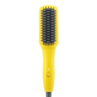 Drybar The Baby Brush Crush Mini Heated Straightening Brush - Corded Electric, Yellow Avelisse