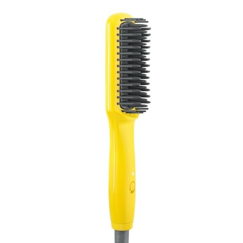 Drybar The Baby Brush Crush Mini Heated Straightening Brush - Corded Electric, Yellow Avelisse