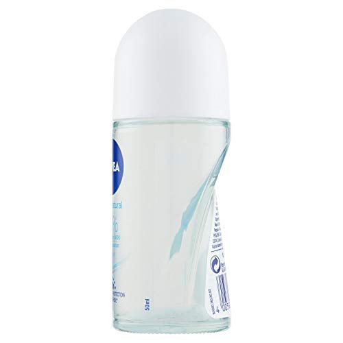 NIVEA Fresh Natural 0% Aluminum Free Deodorant Roll-On, 50ml – Long-Lasting Freshness Without Aluminum - görsel 8