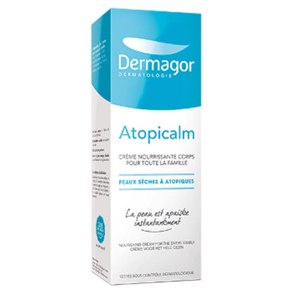 Dermagor Atopicalm Nourishing Body Cream – 250ml (8.45 Fl Oz) for Dry & Sensitive Skin