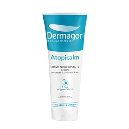 Dermagor Atopicalm Nourishing Body Cream – 250ml (8.45 Fl Oz) for Dry & Sensitive Skin