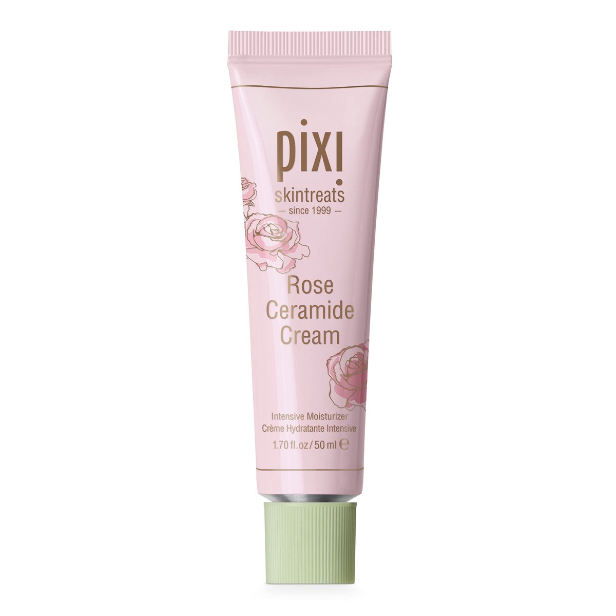 Pixi Beauty Rose Ceramide Hydrating Face Cream – Ultra Rich Barrier Repair Moisturizer for Radiant & Supple Skin, 1.7 oz - görsel 1