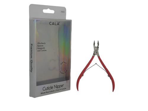 Cala Soft Touch Coral Cuticle Nipper - Precision Stainless Steel Manicure Tool - görsel 6
