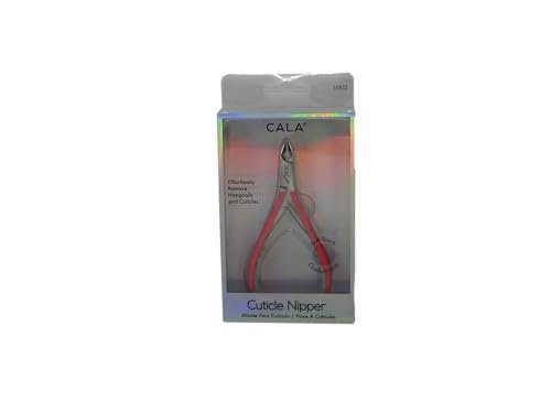 Cala Soft Touch Coral Cuticle Nipper - Precision Stainless Steel Manicure Tool - görsel 4