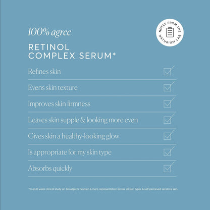 Naturium Retinol Complex Serum - Encapsulated Retinols & Bakuchiol for Refining & Smoothing Face Serum, 1 oz