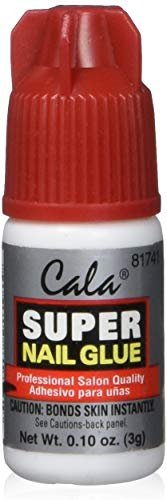 CALA Super Nail Glue – Strong & Fast Drying, 0.10 oz