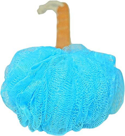 4 Pack Shower Loofah Body & Back Scrubber - Exfoliating Loofah on a Stick with Long Wooden Handle for Men & Women - Easy Reach Body Wash & Lotion Applicator Avelisse
