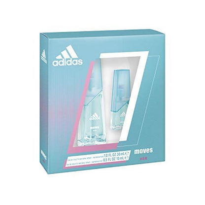 Adidas Moves for Her 2-Piece EDT Gift Set - 1.5 Fl Oz Eau de Toilette Avelisse