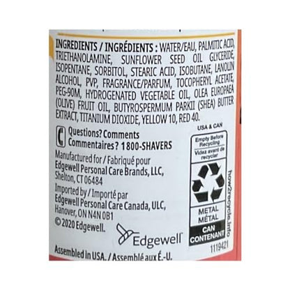 Skintimate Vanilla Sugar Shave Gel for Women – 7 oz (Pack of 6) with Vitamin E & Shea Butter Avelisse