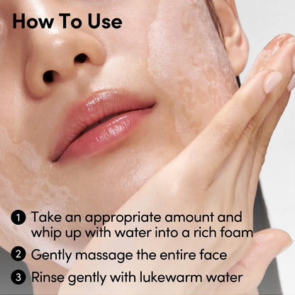 LAGOM Cellup pH Cure Foam Cleanser – Low pH 5.5 Gentle Face Wash for Sensitive Skin, K-Beauty Barrier Protection, 4.05 Fl Oz Avelisse