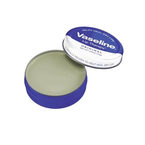 Vaseline Lip Therapy Original Lip Balm Tin – 0.6 oz (Pack of 3) for Dry, Chapped Lips - görsel 4