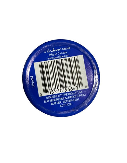 Vaseline Lip Therapy Original Lip Balm Tin – 0.6 oz (Pack of 3) for Dry, Chapped Lips