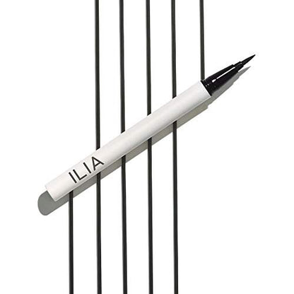 ILIA Clean Line Liquid Liner with Precision Tip - Classic Black, 0.01 fl oz | Quick Dry, Water Resistant, Non-Toxic, Vegan & Cruelty-Free Avelisse