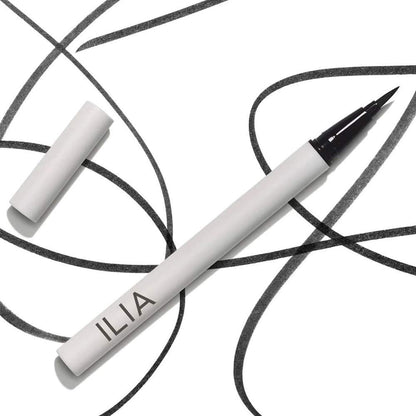 ILIA Clean Line Liquid Liner with Precision Tip - Classic Black, 0.01 fl oz | Quick Dry, Water Resistant, Non-Toxic, Vegan & Cruelty-Free Avelisse