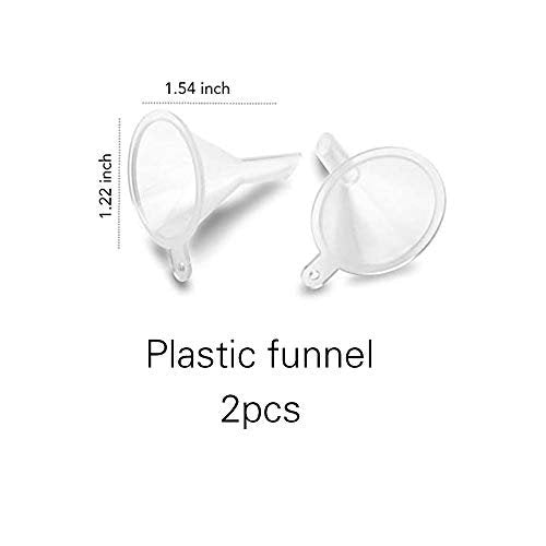 Enslz 100ml 3.4 oz Refillable Spray Perfume Bottle - Large Fine Mist Atomizer, Empty Portable Clear Glass Essential Oil Container for Travel - görsel 6