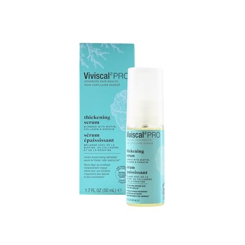 Viviscal Professional Thin to Thick Elixir - Biotin, Collagen & Keratin Hair Treatment - Botanical Scent - Non-Greasy - Unisex Adult - 1.7 Fl Oz Avelisse