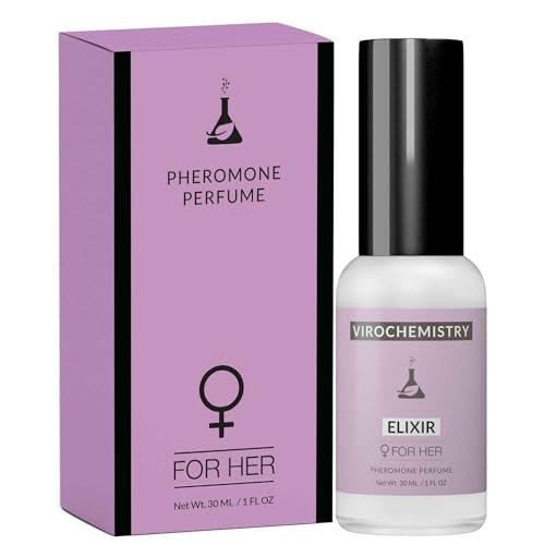 VIROCHEMISTRY Pheromones for Women (Elixir) – Elegant, Ultra Strength Organic Fragrance Body Perfume, 1 Fl Oz - görsel 2