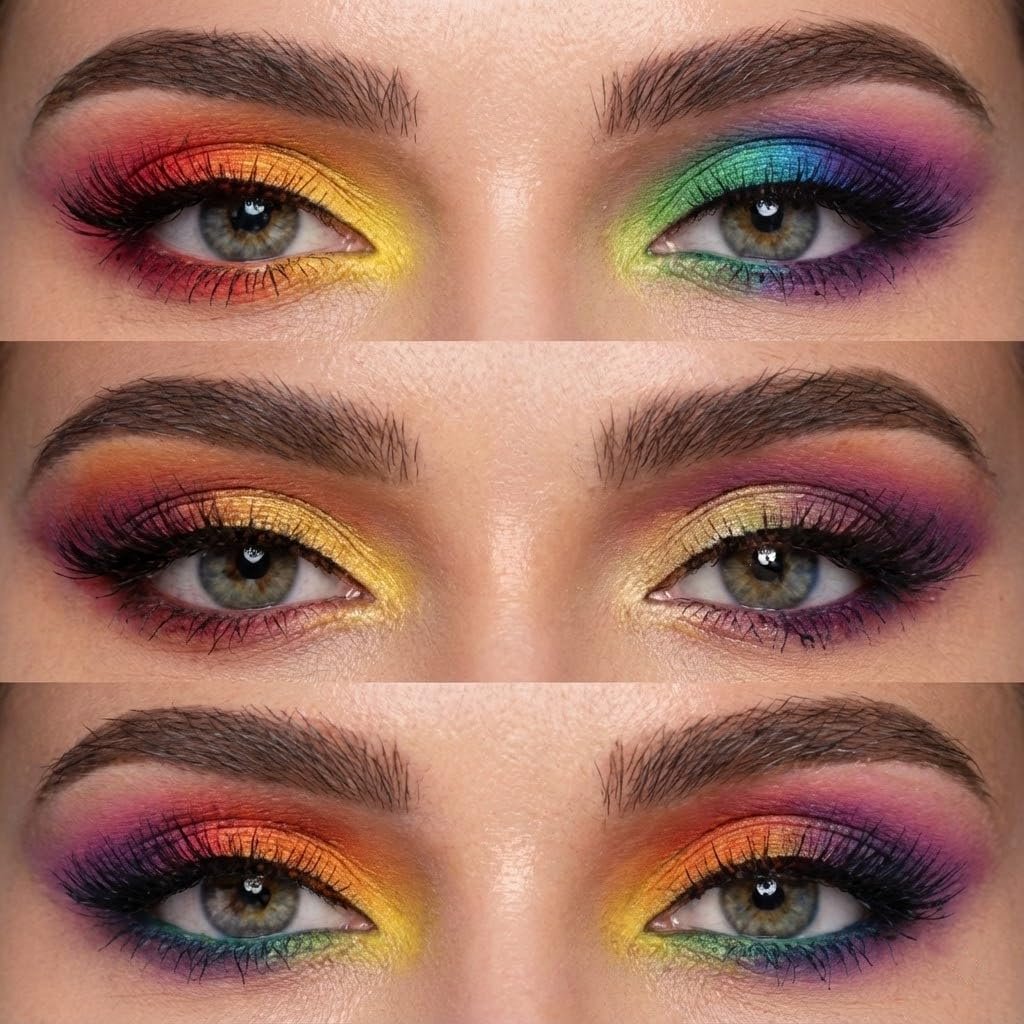 BestLand 39 Color Rainbow Eyeshadow Palette - Professional Matte, Metallic & Shimmer Eye Shadow Set - Ultra Pigmented Bright Vibrant Shades - görsel 9