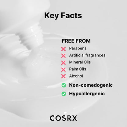 COSRX AC Collection Lightweight Soothing Moisturizer – Aloe Vera 71.2% – 2.7 fl oz (80ml) – Paraben Free, Animal Testing Free Avelisse