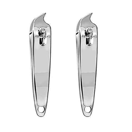 DNHCLL 2 PCS Metal Slanted Edge Nail Cutting Clippers – Precision Pedicure Manicure Tool for Thick Toenails - görsel 2