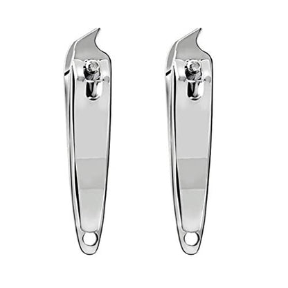 DNHCLL 2 PCS Metal Slanted Edge Nail Cutting Clippers – Precision Pedicure Manicure Tool for Thick Toenails