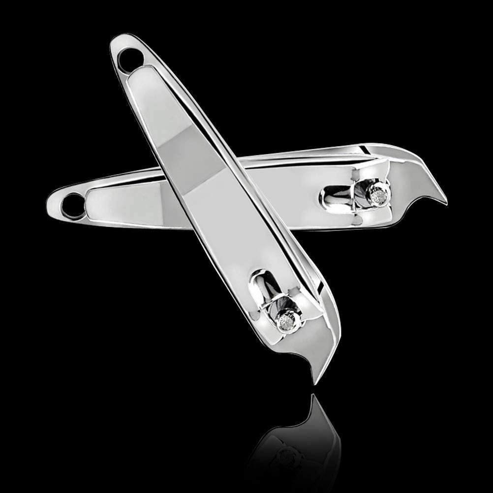 DNHCLL 2 PCS Metal Slanted Edge Nail Cutting Clippers – Precision Pedicure Manicure Tool for Thick Toenails - görsel 8