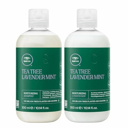 Tea Tree Lavender Mint Shampoo and – Lavender Extract: Calming and soothing, lavender helps reduce stress and adds – Image 2