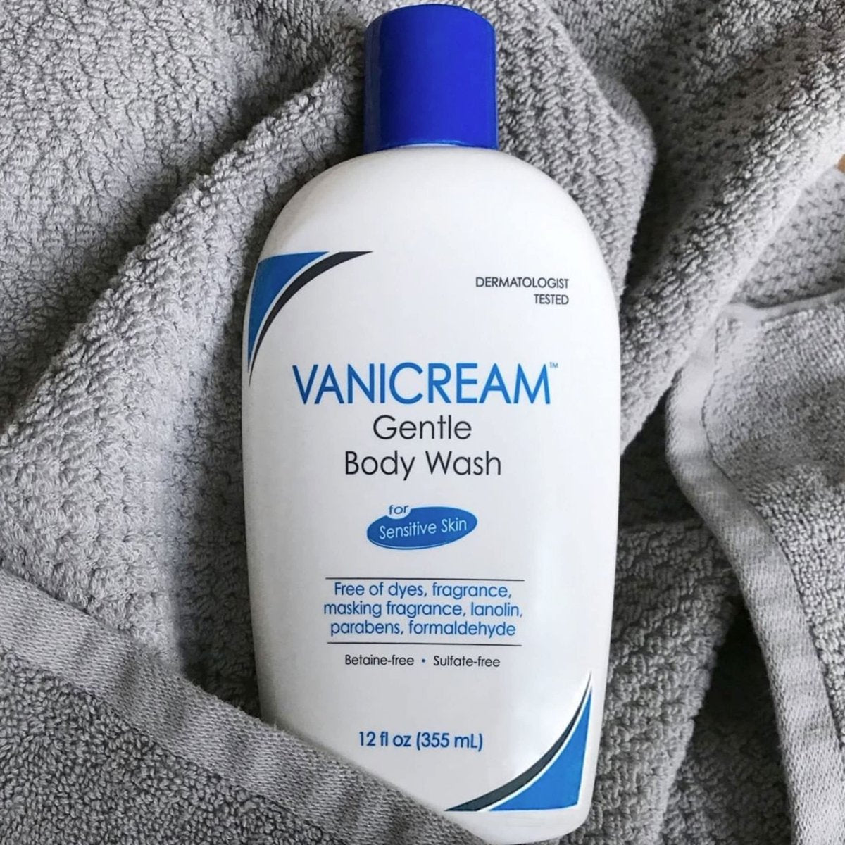 Vanicream Free & Clear Shampoo, Conditioner & Body Wash Set – 12 oz Each, Fragrance-Free & Paraben-Free for Sensitive Skin Avelisse
