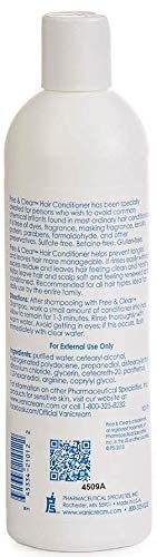Vanicream Free & Clear Shampoo, Conditioner & Body Wash Set – 12 oz Each, Fragrance-Free & Paraben-Free for Sensitive Skin Avelisse
