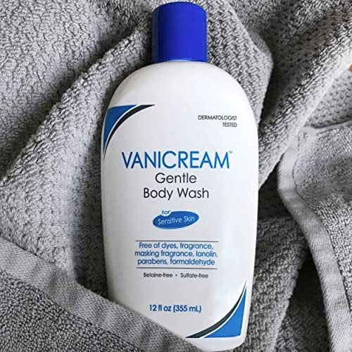 Vanicream Free & Clear Shampoo, Conditioner & Body Wash Set – 12 oz Each, Fragrance-Free & Paraben-Free for Sensitive Skin Avelisse