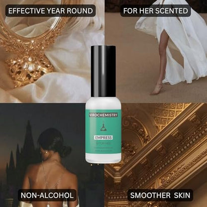 VIROCHEMISTRY Empress Pheromone Perfume for Women - Ultra Strength Organic Fragrance Body Perfume, 1 Fl Oz