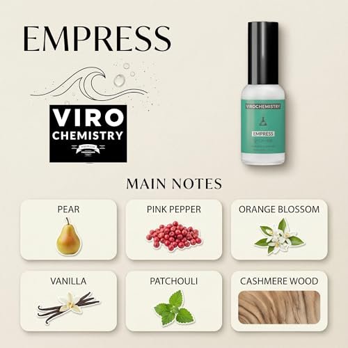 VIROCHEMISTRY Empress Pheromone Perfume for Women - Ultra Strength Organic Fragrance Body Perfume, 1 Fl Oz - görsel 6